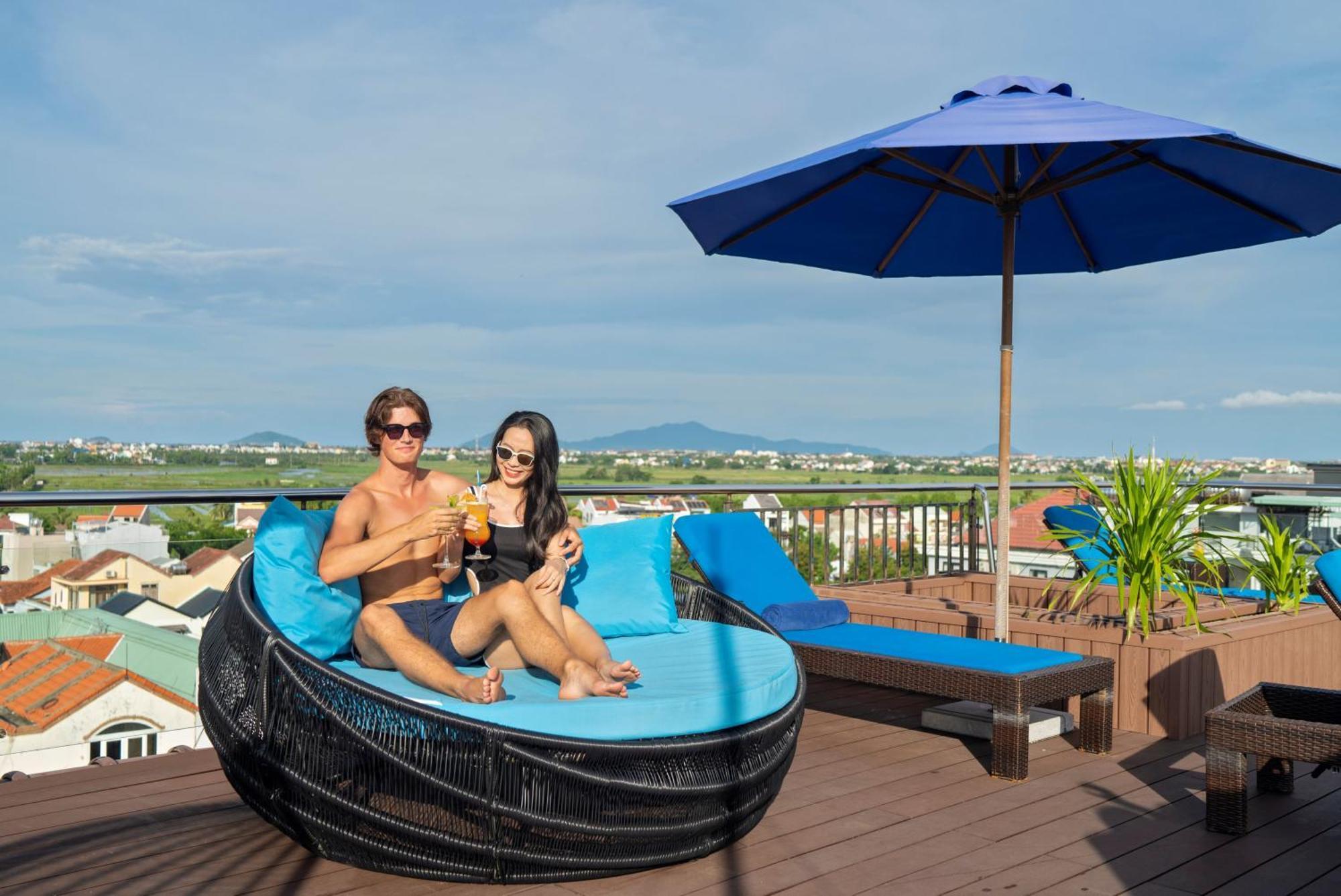 Qualia De Hotel Hoi An - Rooftop Bar City View Εξωτερικό φωτογραφία