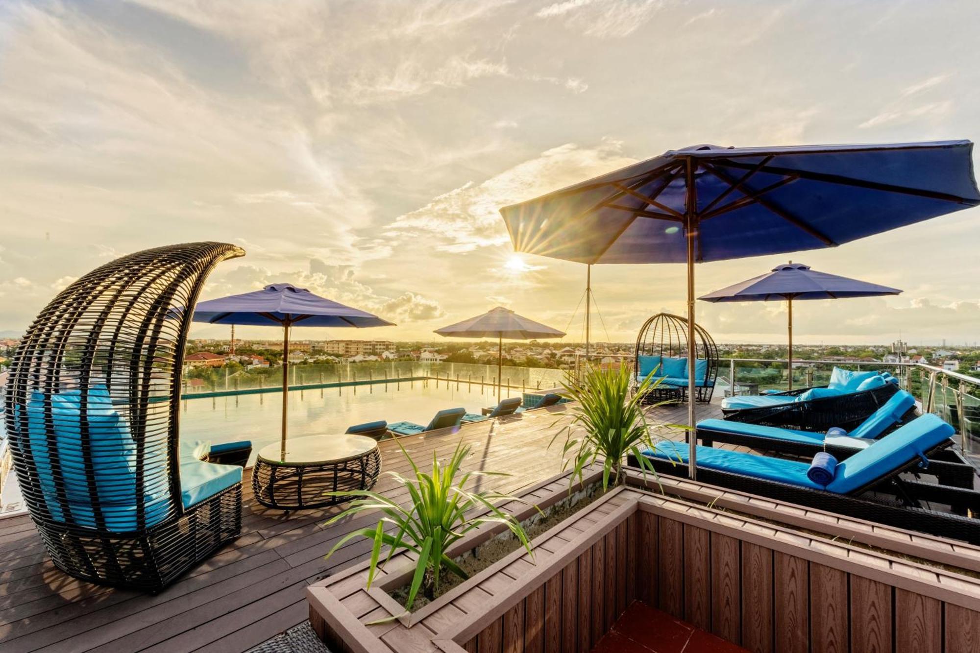 Qualia De Hotel Hoi An - Rooftop Bar City View Εξωτερικό φωτογραφία