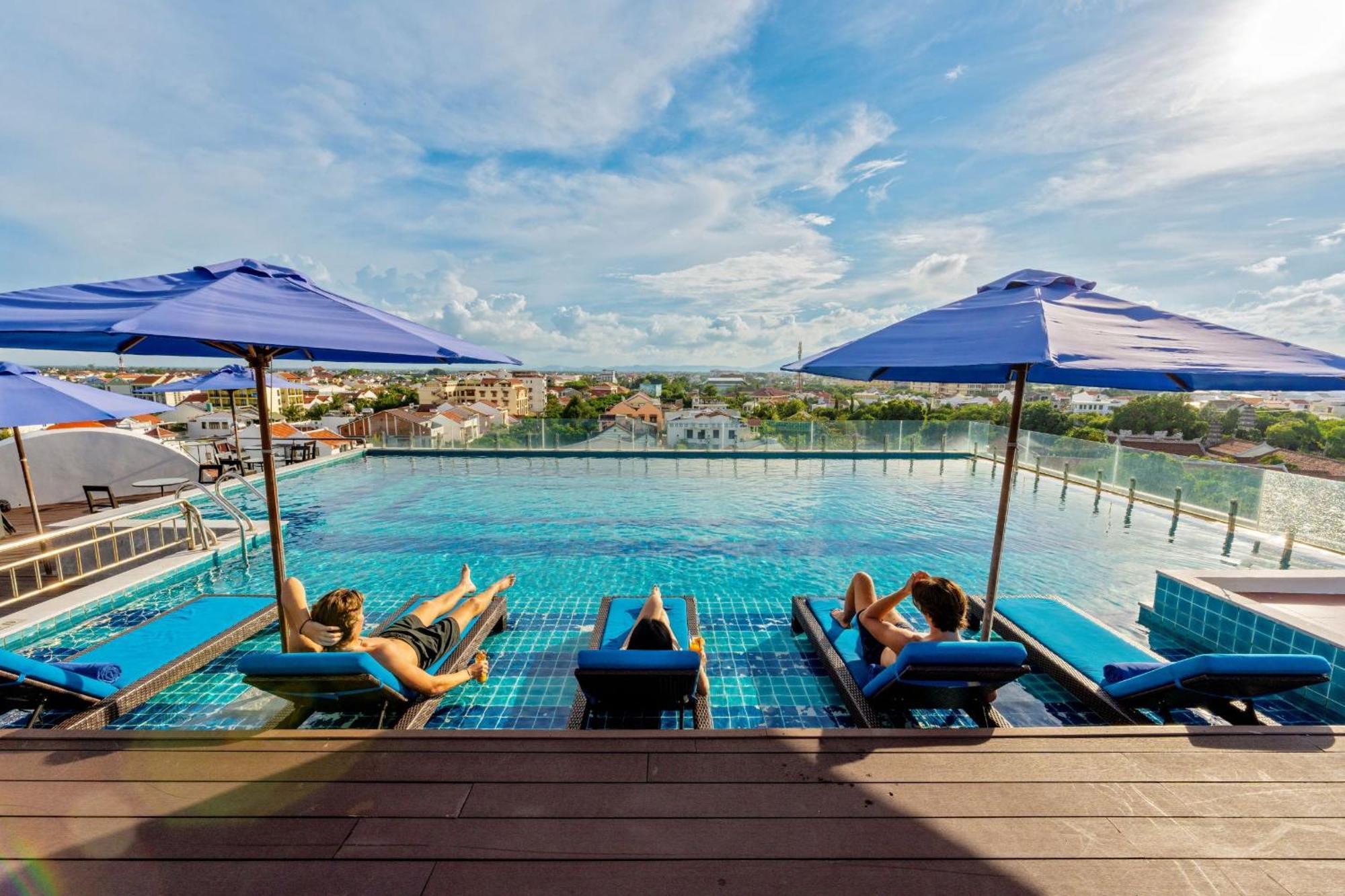 Qualia De Hotel Hoi An - Rooftop Bar City View Εξωτερικό φωτογραφία